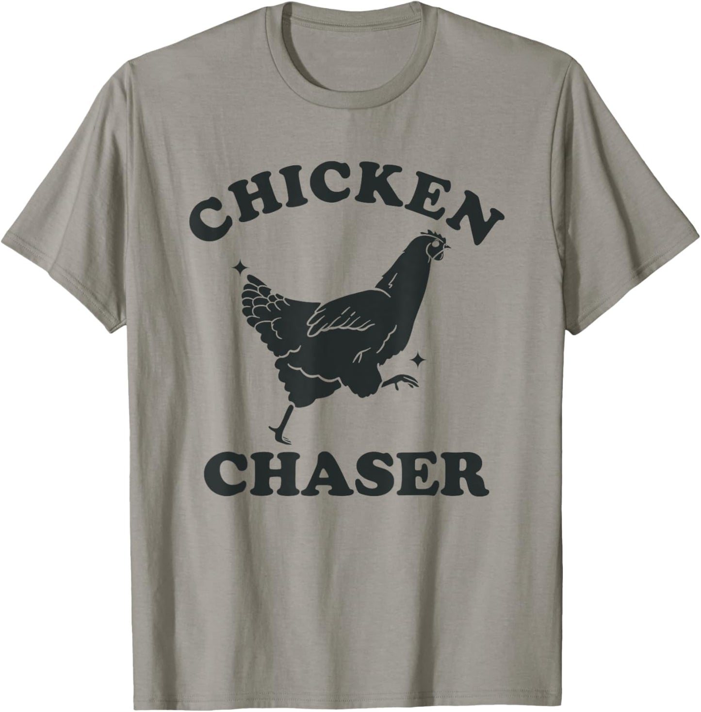 Chicken Chaser Funny Toddler Professional Chicken Chaser T-Shirt - T-Shirt | Sand