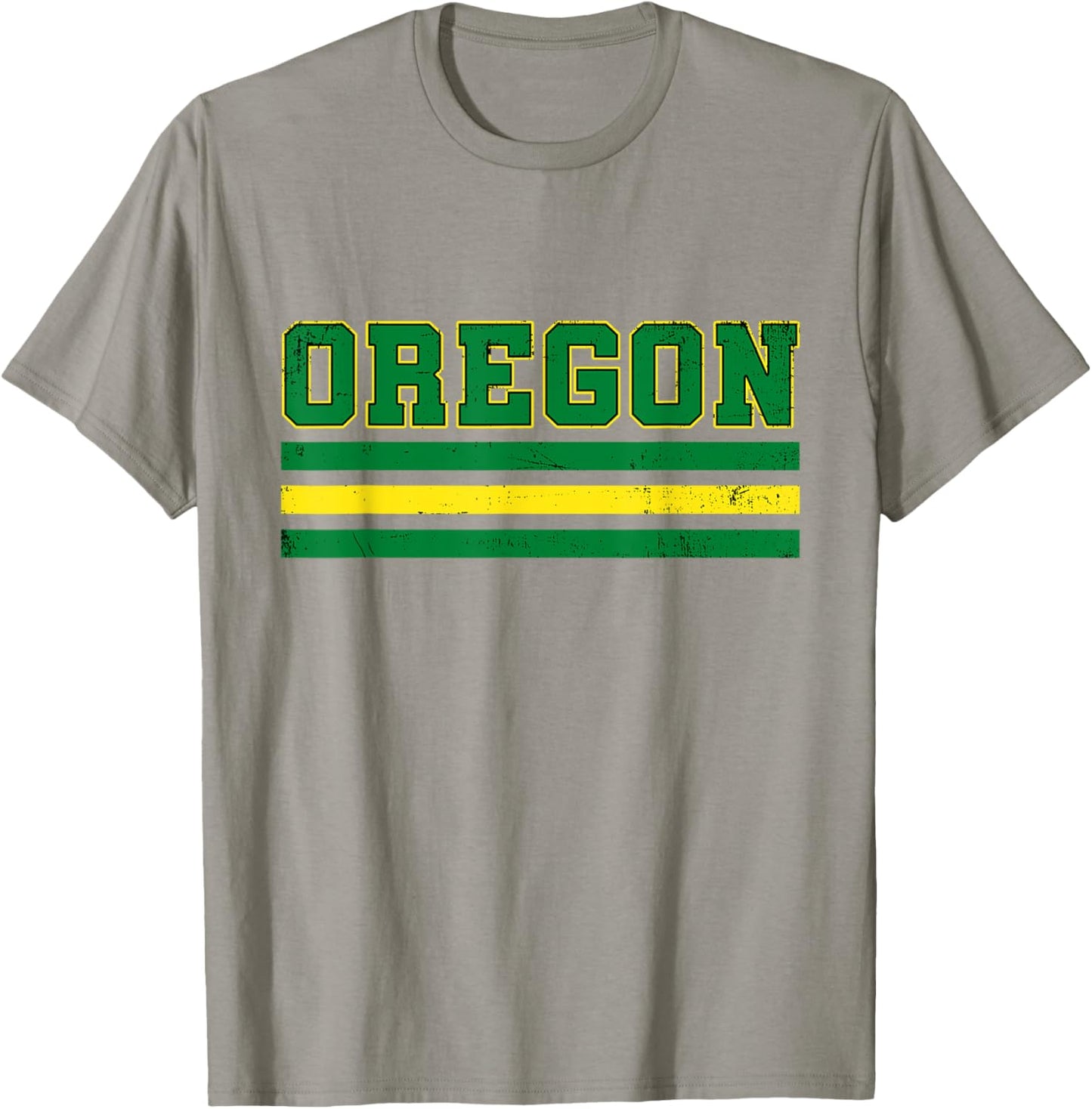 Graphic Oregons Name Proud - Oregons Spirit Evergreen Sports T-Shirt - T-Shirt | Sand