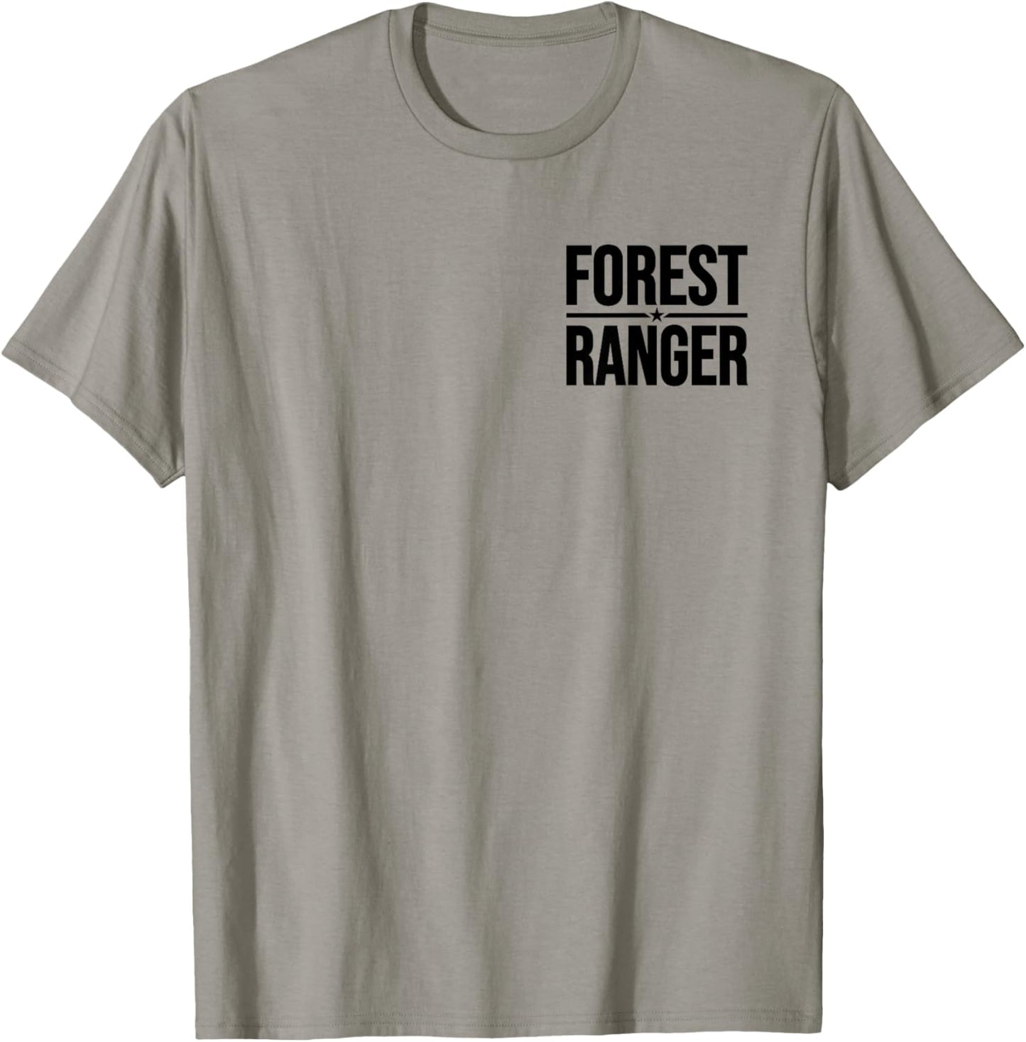 Forest Ranger Parklands Wildlife Law Enforcement Costume T-Shirt - T-Shirt | Sand