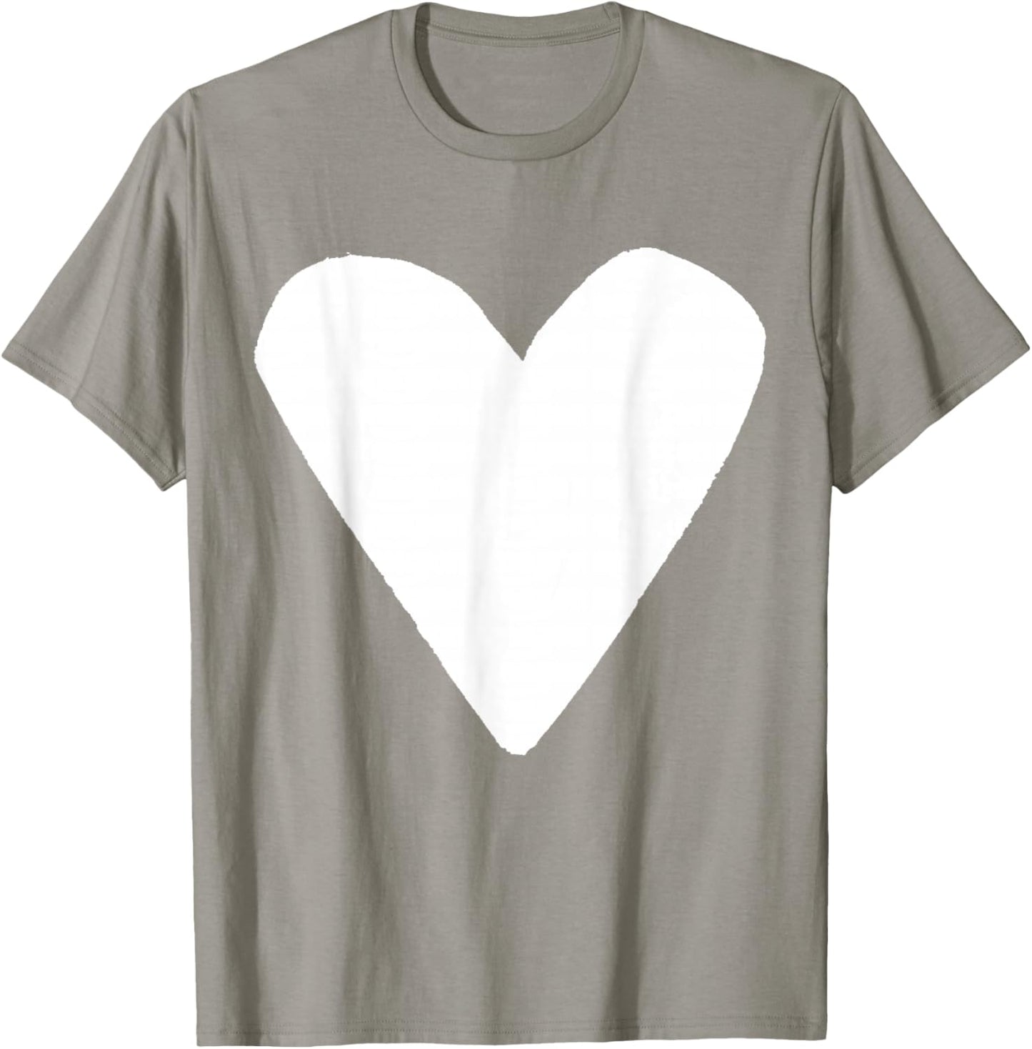 White Heart Yellow T-Shirt - T-Shirt | Sand