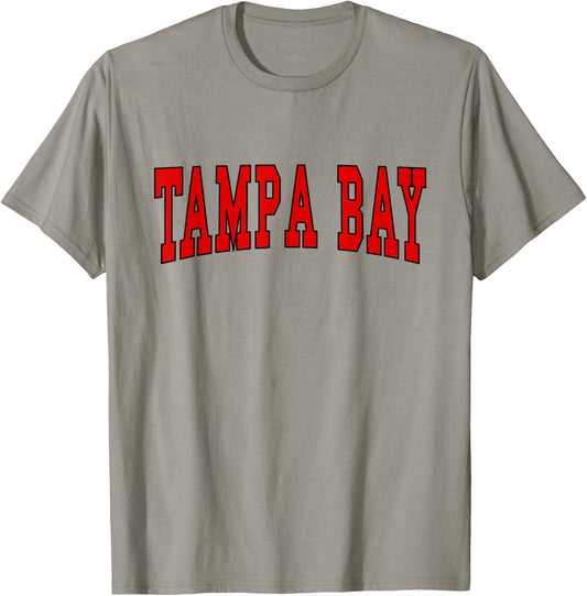 Graphic Apparel Co. - TAMPA BAY - Classic - , Classic, All Ages - White - Small - Short Sleeve T-Shirt - T-Shirt | Sand