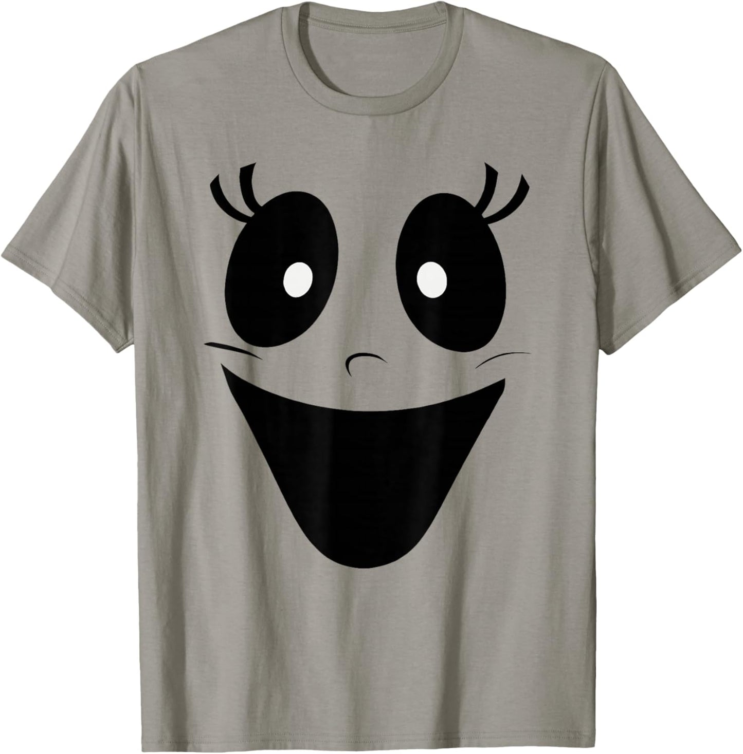 Cute Female Ghost Face Halloween Costume T-Shirt - T-Shirt | Sand