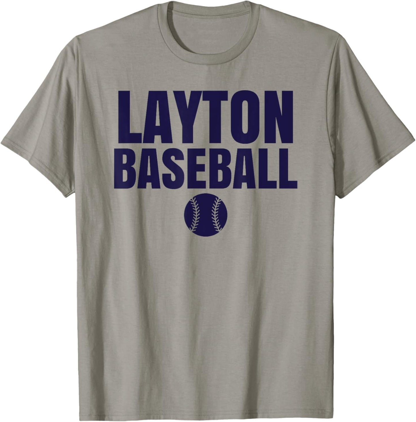 Layton High School Baseball T-Shirt - T-Shirt | Sand