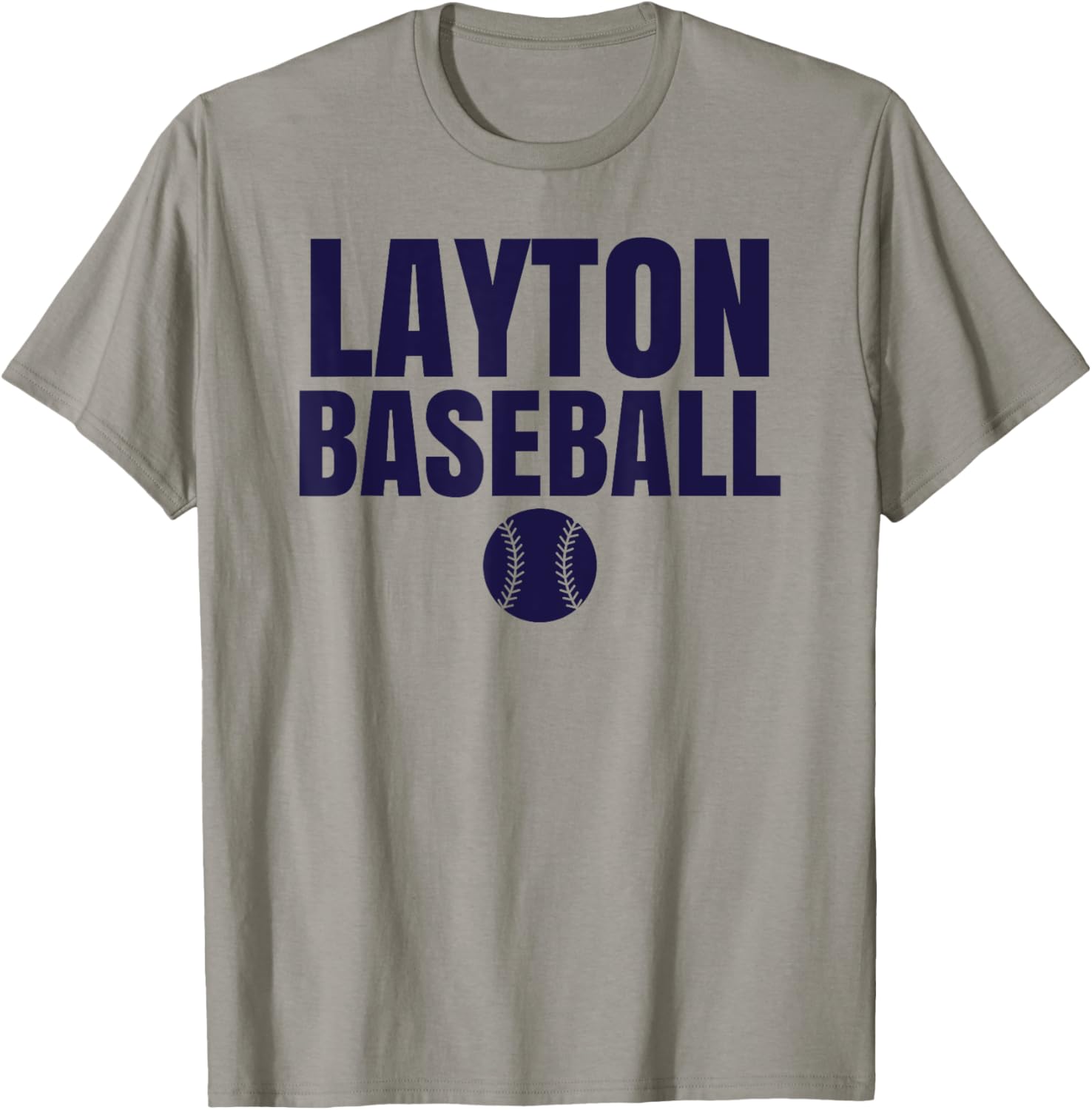 Layton High School Baseball T-Shirt - T-Shirt | Sand