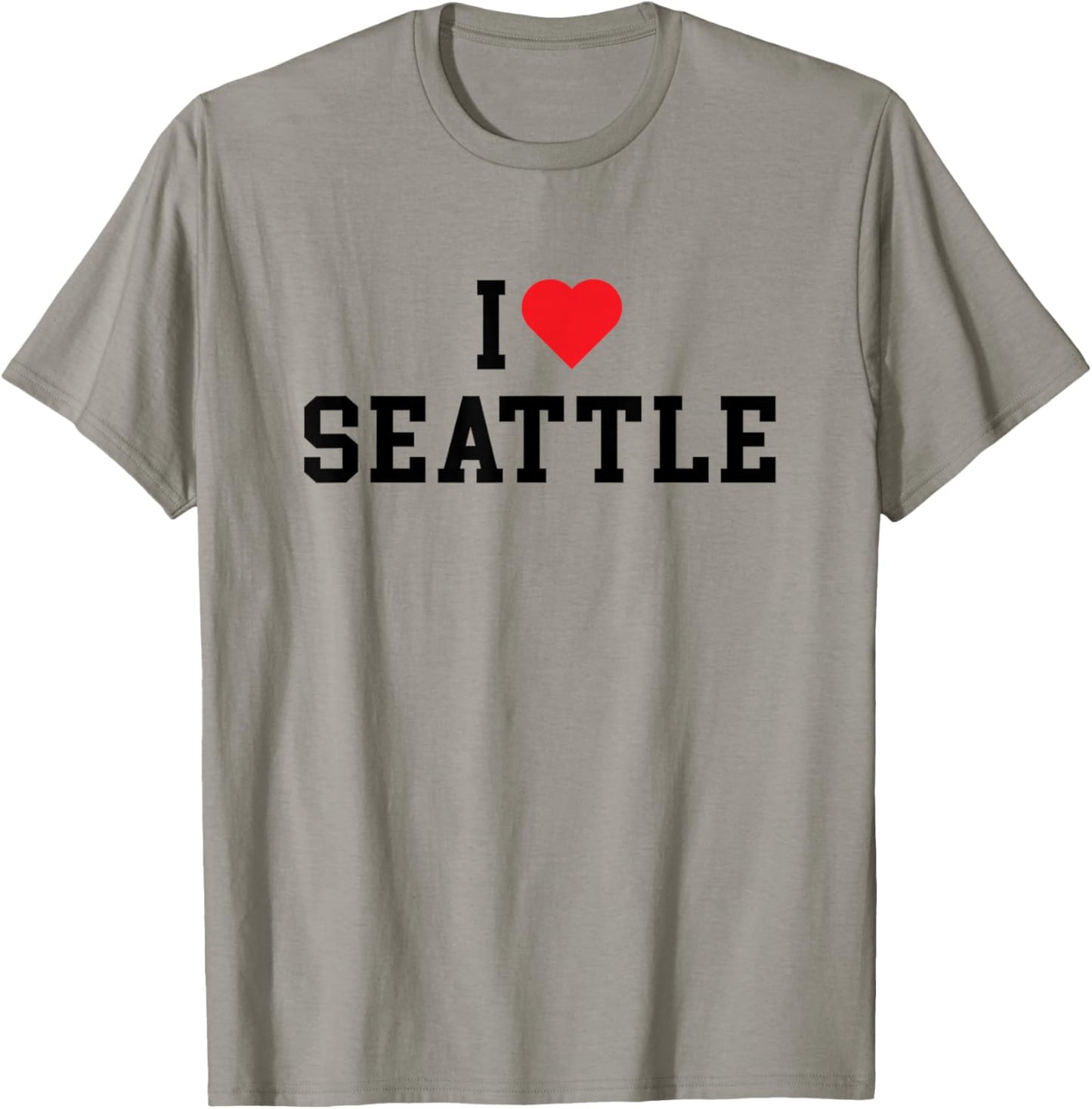 Seattle - I Love Seattle - Classic T-Shirt - T-Shirt | Sand