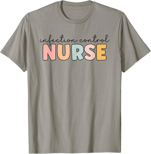 ICN Nurse Infection Control Nurse cute Nursing T-Shirt - T-Shirt | Sand