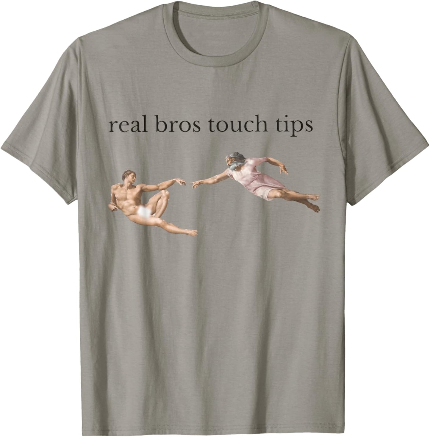 Real Bros Touch Tips T-Shirt - T-Shirt | Sand