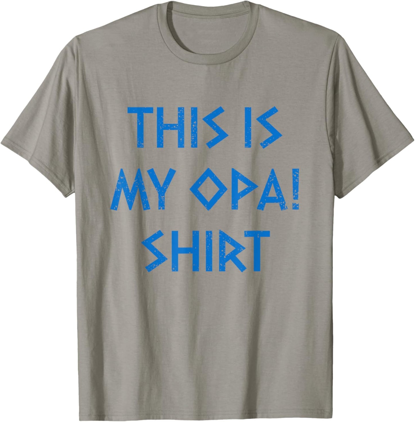 This Is My Opa Shirt Ancient Greek Flag Funny Greek Opa T-Shirt - T-Shirt | Sand