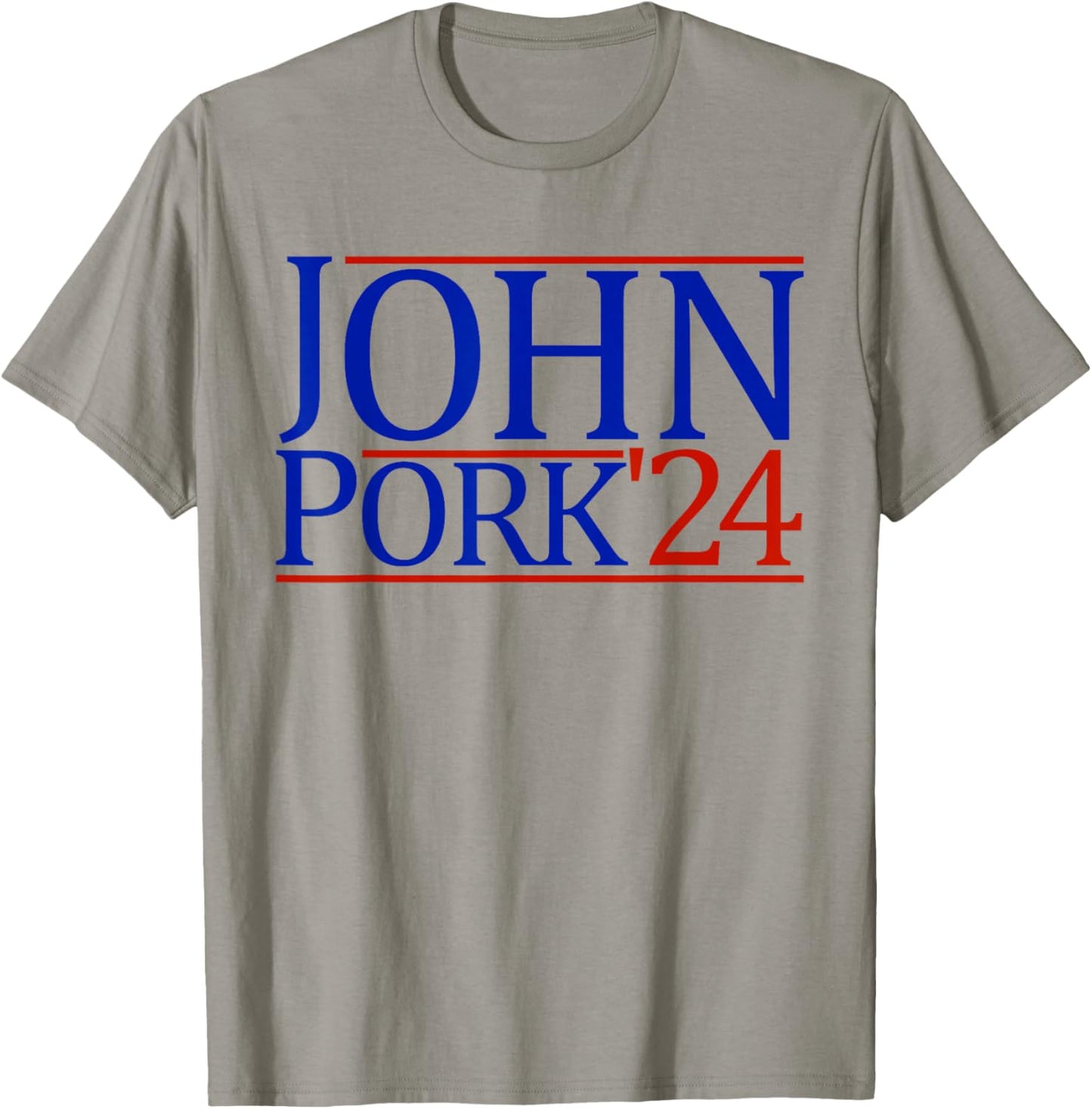 John Pork '24 John Pork T-Shirt - T-Shirt | Sand
