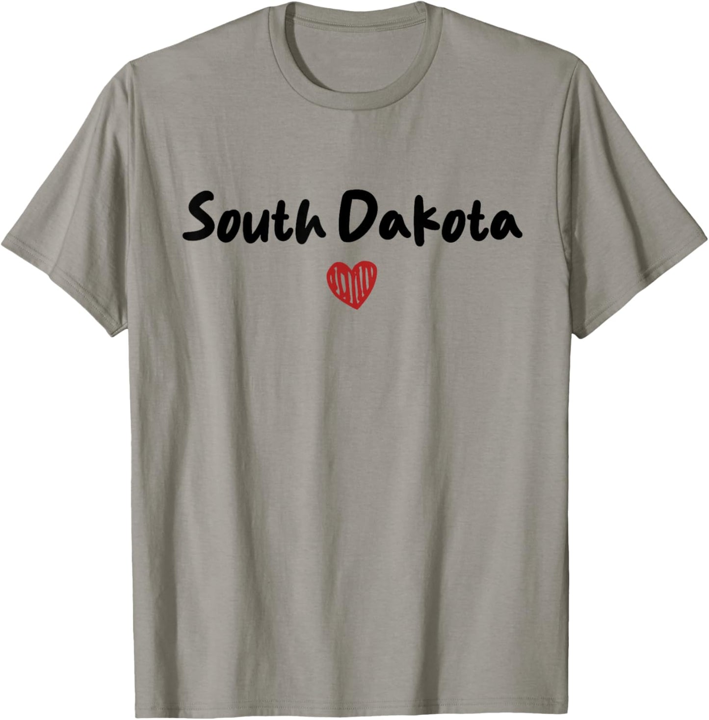 South Dakota - I Love South Dakota - Classic T-Shirt - T-Shirt | Sand
