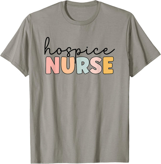 Hospice Nurse Hospice Nursing Nurse life T-Shirt - T-Shirt | Sand
