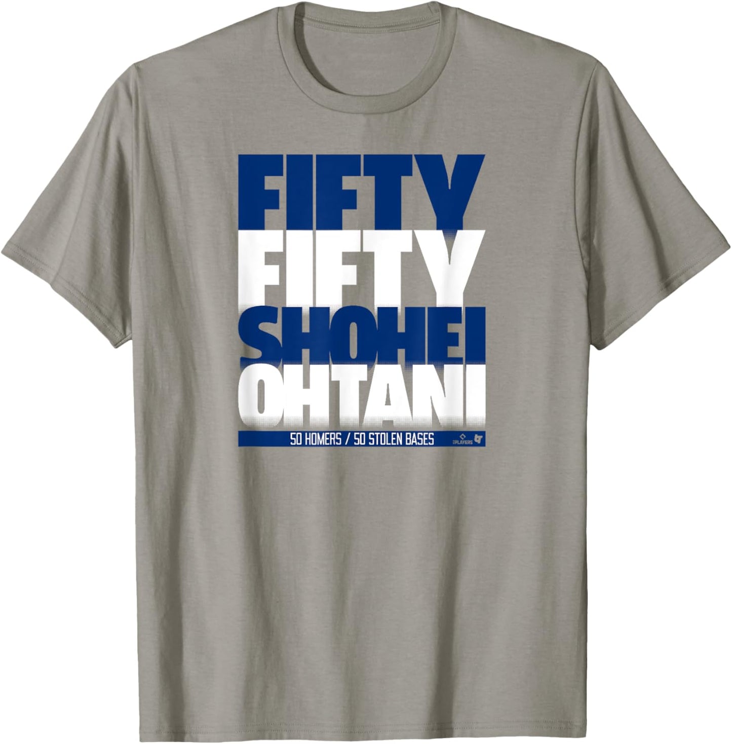 Shohei Ohtani - 50/50 Stack - Los Angeles Baseball T-Shirt - T-Shirt | Sand