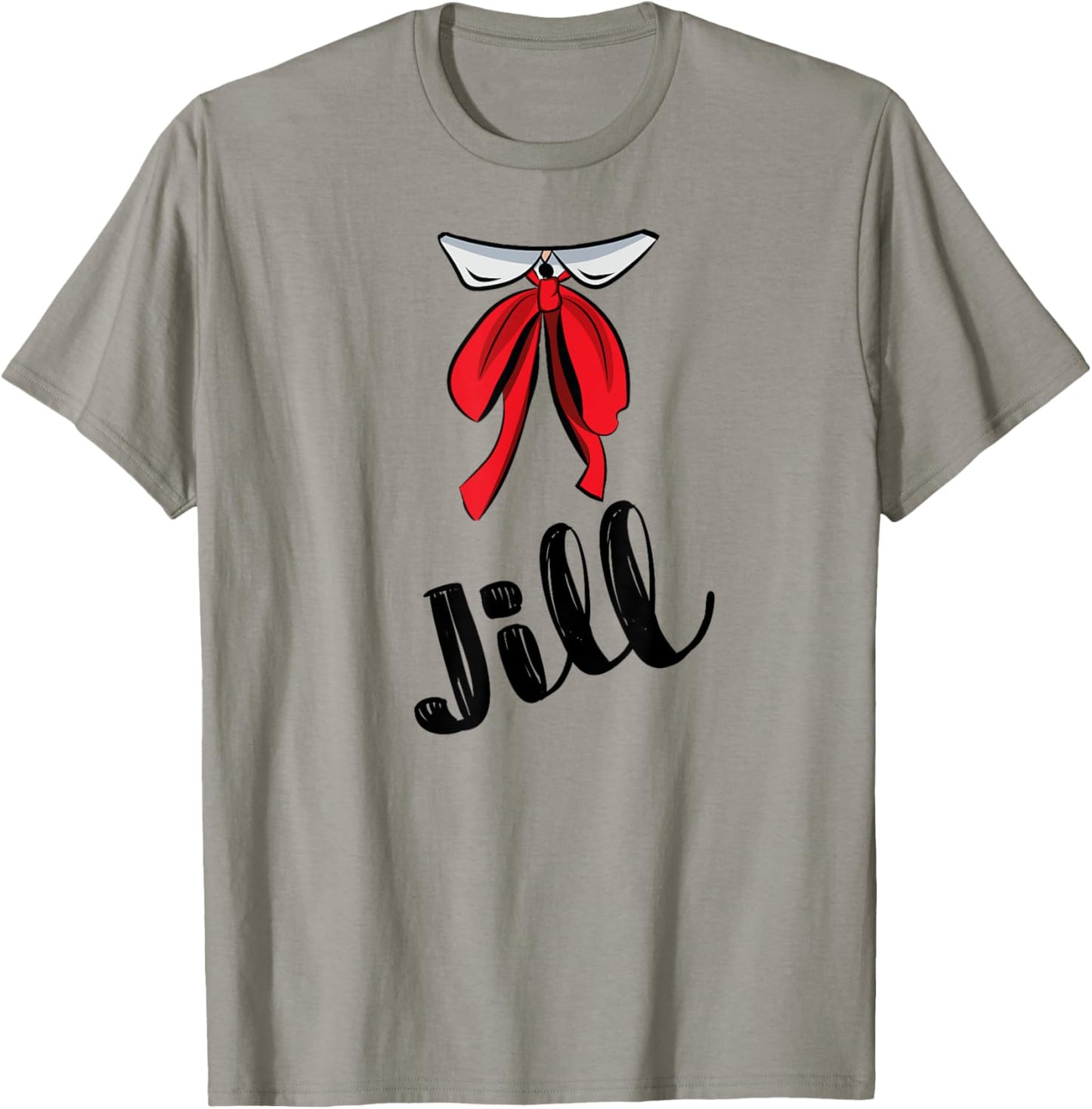 Jack and Jill Easy Matching Couple Halloween Costume 1/2 T-Shirt - T-Shirt | Sand