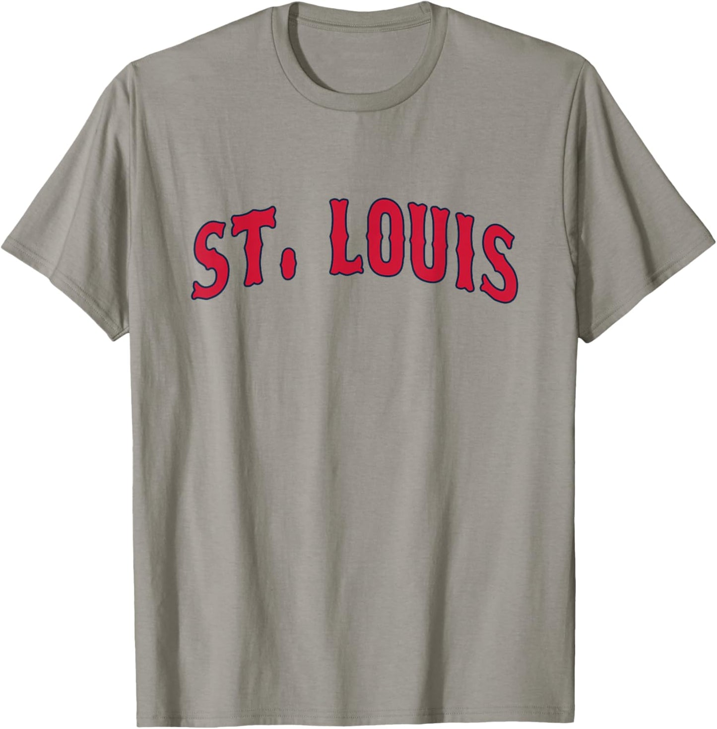 St. Louis - Throwback Design - Classic T-Shirt - T-Shirt | Sand