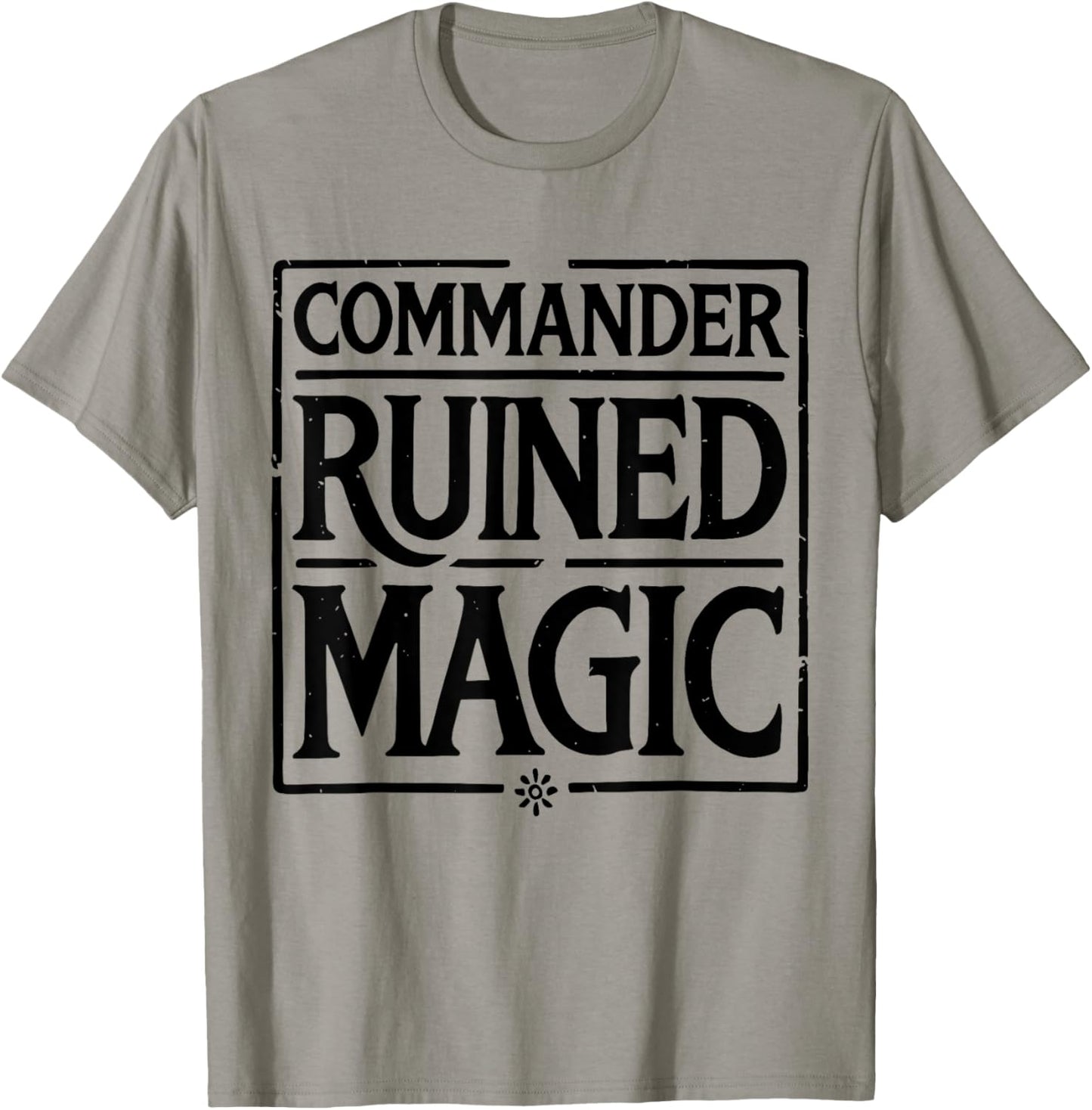 Commander Ruined Magic T-Shirt - T-Shirt | Sand