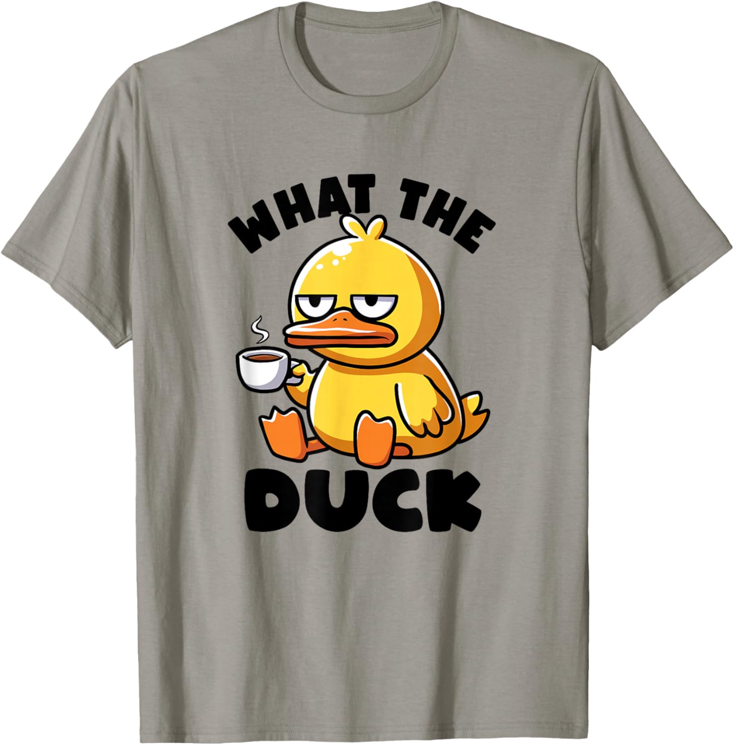 What The Duck Owner I Love Ducks Lover Funny Rubber Duck T-Shirt - T-Shirt | Sand