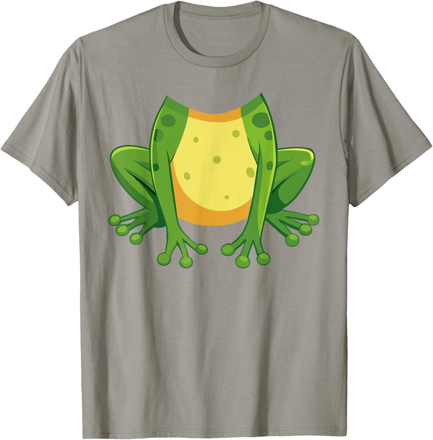 Funny Frog Body DIY Costume Animal Cosplay Halloween Day T-Shirt - T-Shirt | Sand