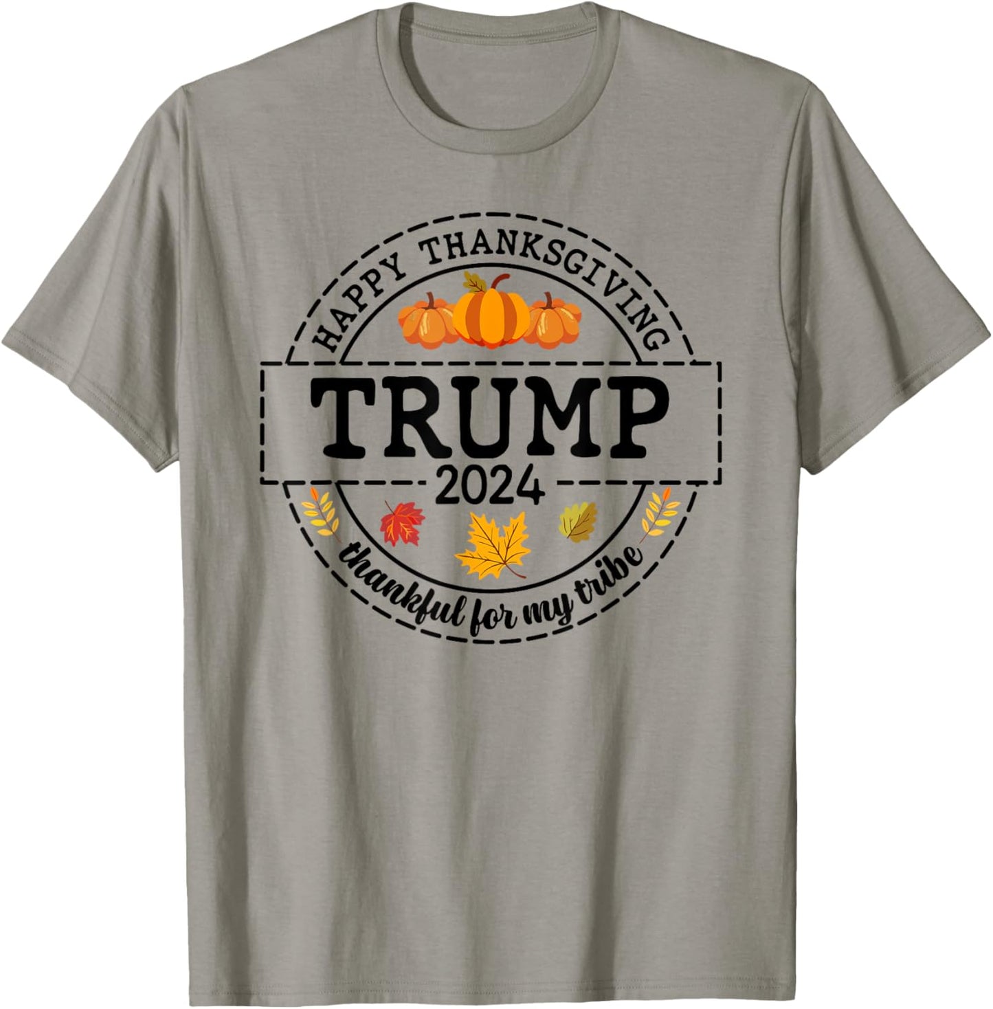 Happy Thanksgiving Trump 2024 Meme Trump Turkey Trumpkin Pie T-Shirt - T-Shirt | Sand