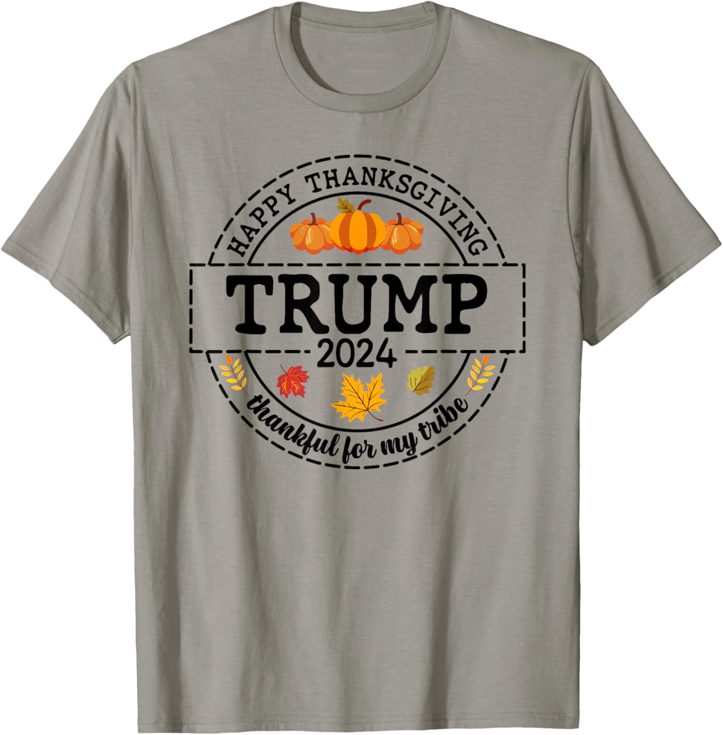 Happy Thanksgiving Trump 2024 Meme Trump Turkey Trumpkin Pie T-Shirt - T-Shirt | Sand
