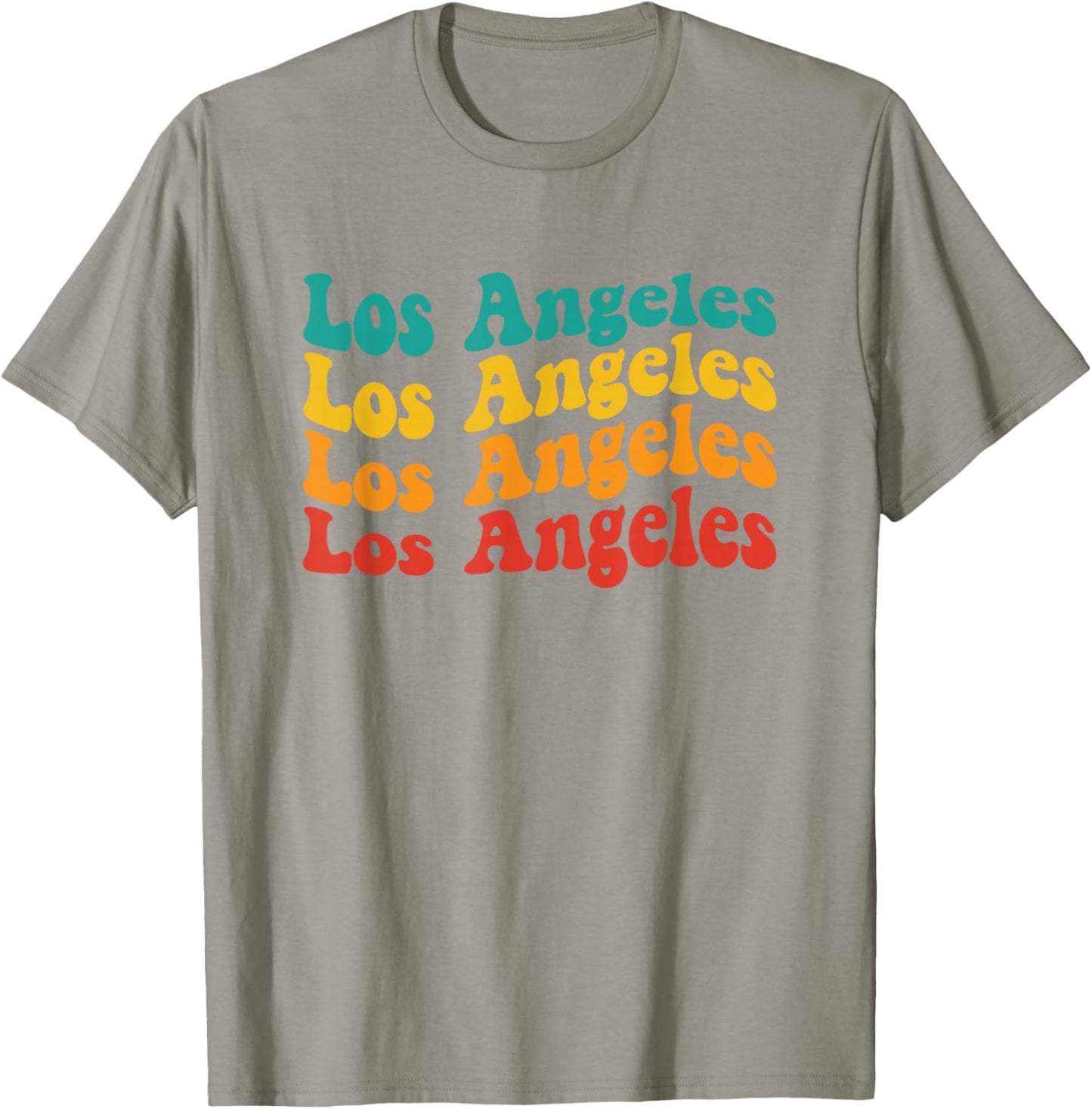Vintage 60s Los Angeles Souvenir Men Kids LA T-Shirt - T-Shirt | Sand