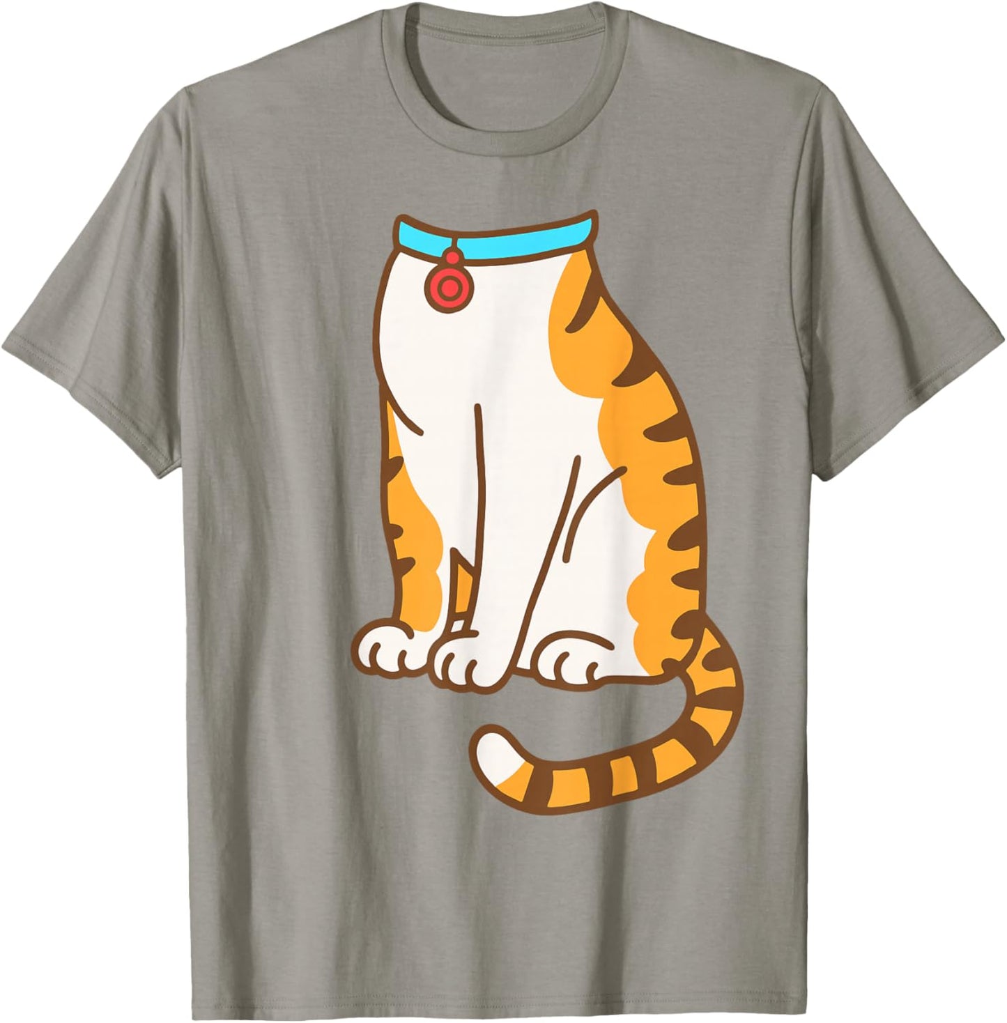 Orange Cat Shirt Adult Kids Men Women Tabby Cat Costume T-Shirt - T-Shirt | Sand