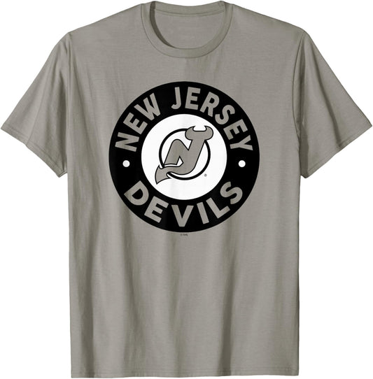 New Jersey Devils Symbol Red Officially Licensed T-Shirt - T-Shirt | Sand