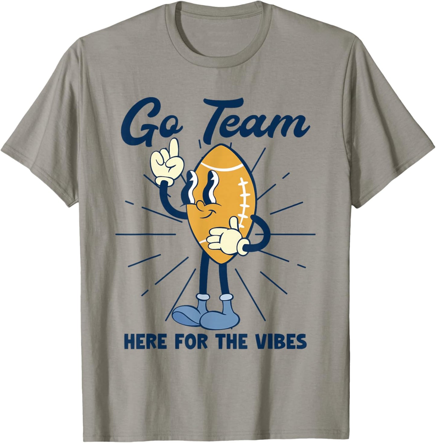 Yay Go Sports Team Funny I Just Hope Both Teams Have Fun T-Shirt - T-Shirt | Sand