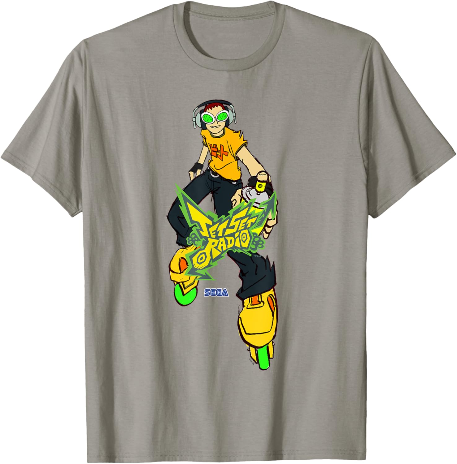 Jet Set Radio spray can SEGA Dreamcast video game T-Shirt - T-Shirt | Sand