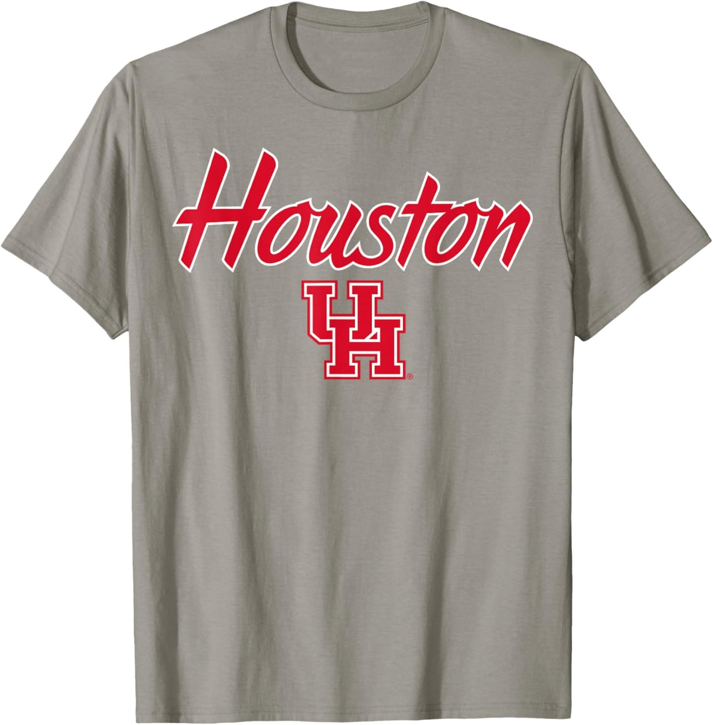 University of Houston | Houston Blue Collection Script Icon T-Shirt - T-Shirt | Sand