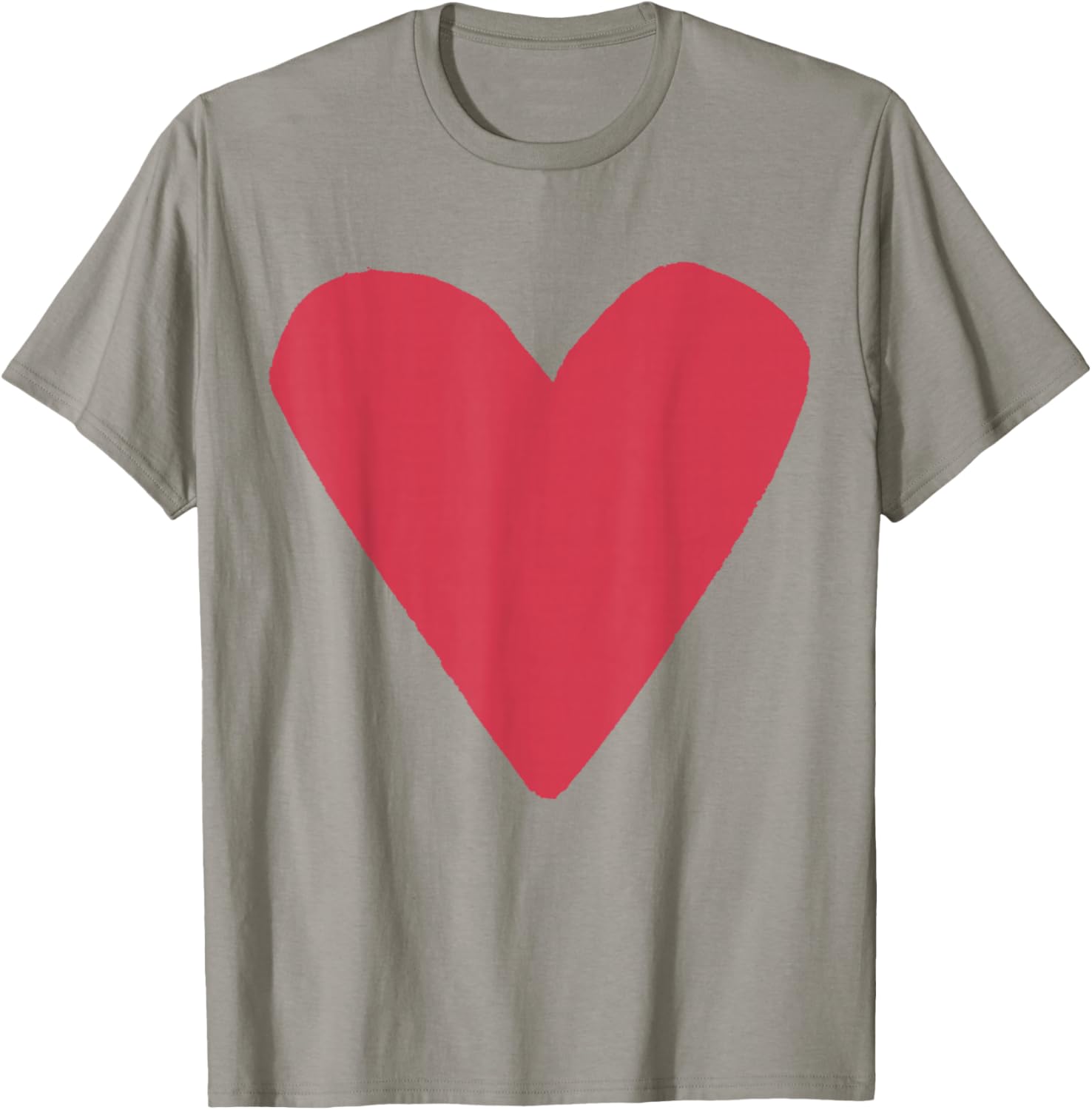 Red Heart Light Blue T-Shirt - T-Shirt | Sand