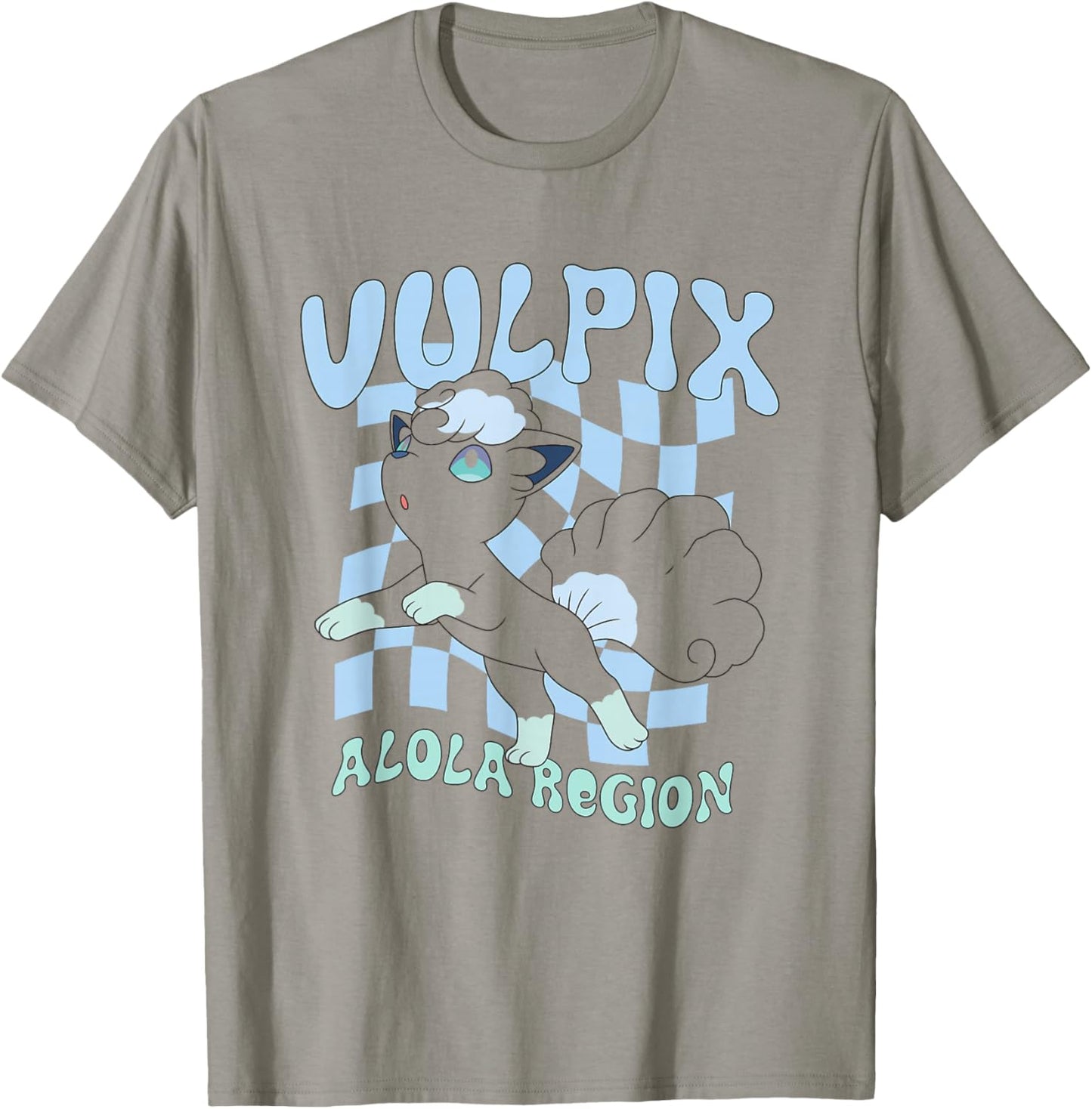 Pokémon Vulpix Alola Region Ice Type Majestic Portrait T-Shirt - T-Shirt | Sand