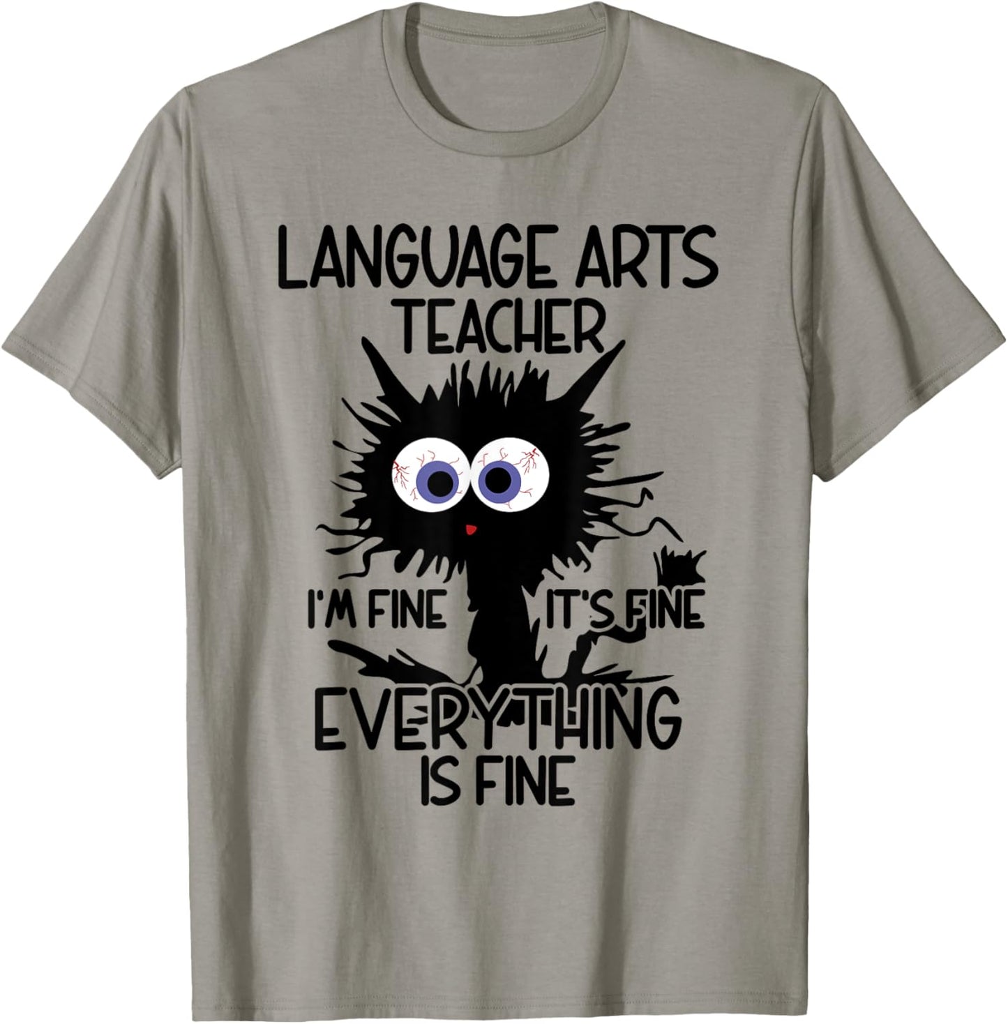 English Language Art Teacher Appreciation Merch T-Shirt - T-Shirt | Sand