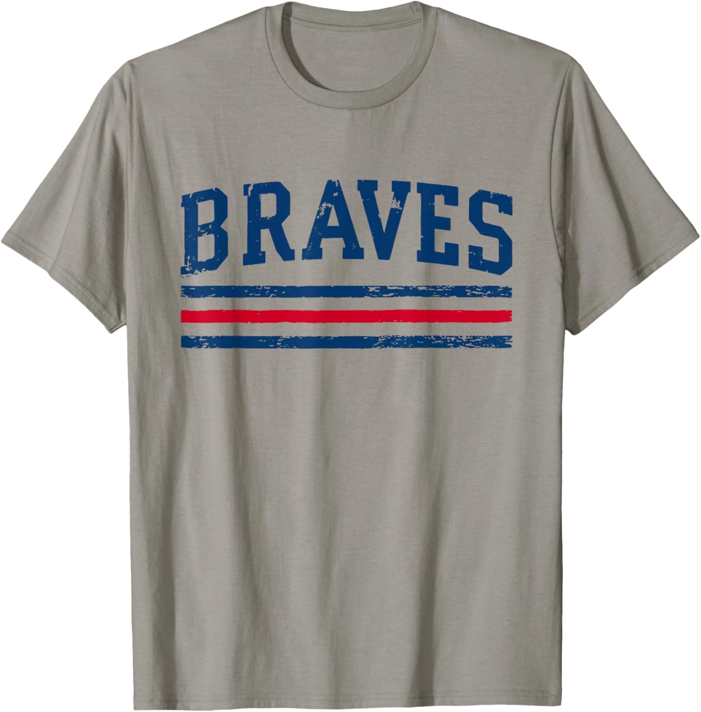 Vintage Retro Braves Name Classic 70s 80s T-Shirt - T-Shirt | Sand