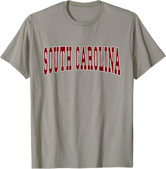 South Carolina - Throwback Design - Classic T-Shirt - T-Shirt | Sand