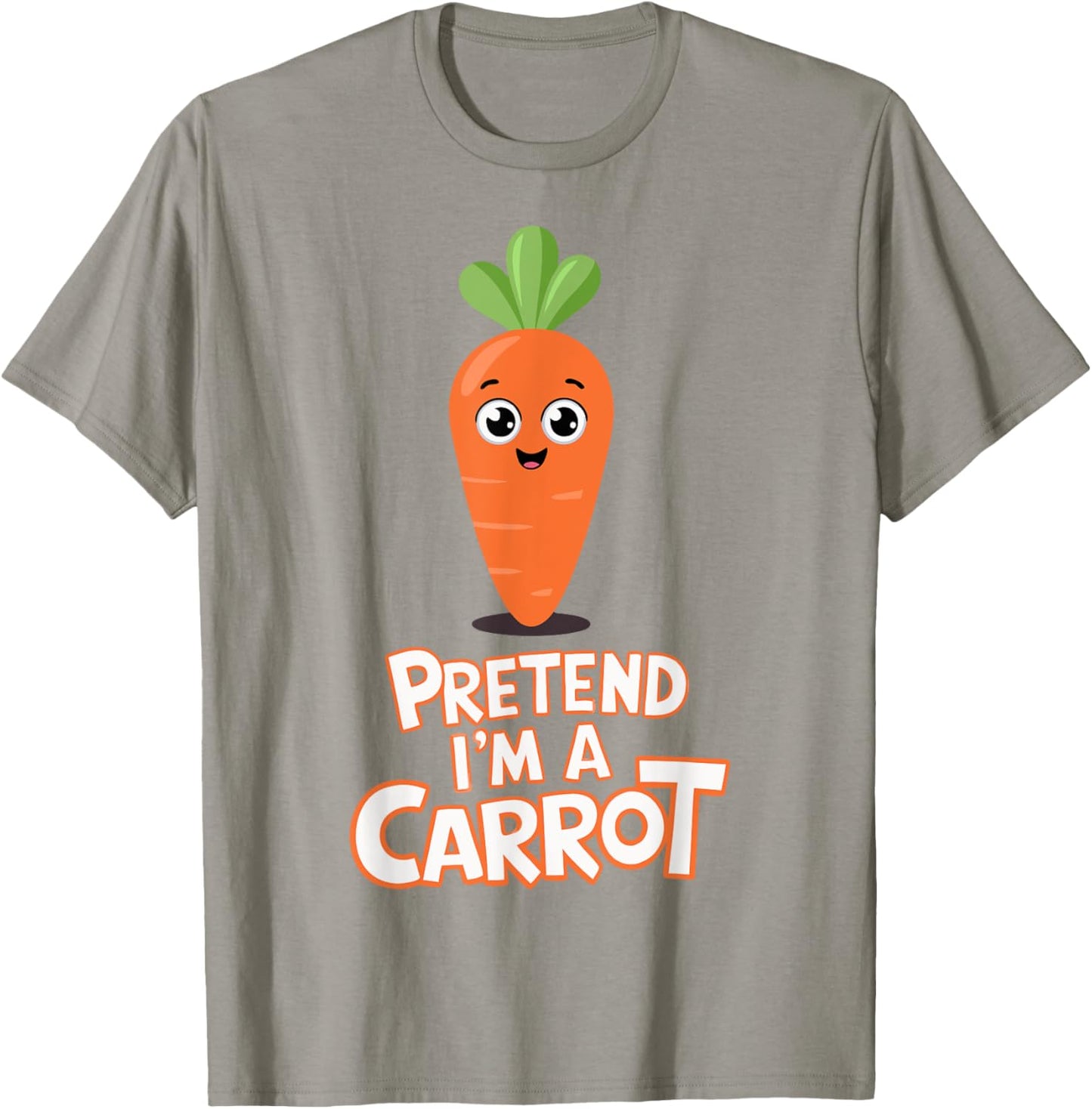 Pretend I'm A Carrot T-Shirt - T-Shirt | Sand