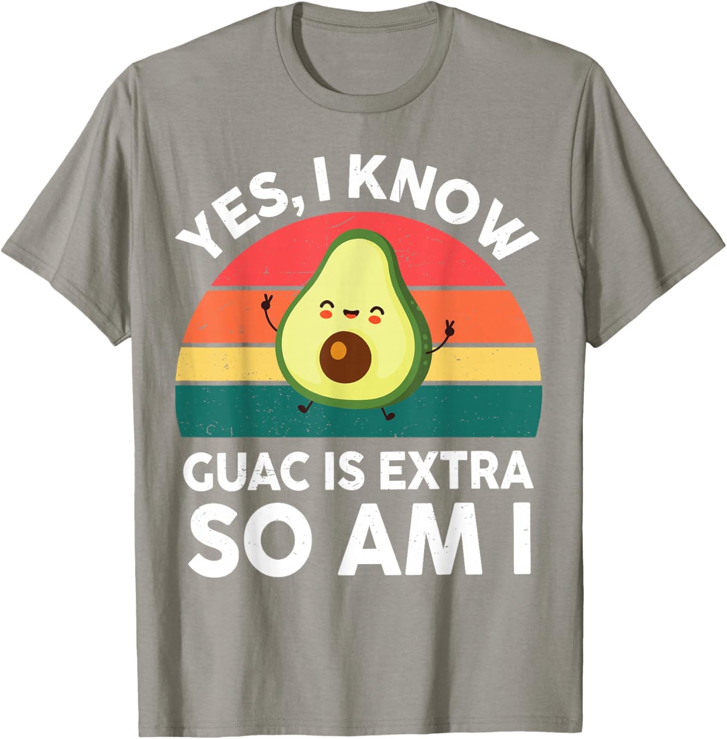 Yes, I Know Guac Is Extra Avocado-Shirt Boy Girl Toddler T-Shirt - T-Shirt | Sand