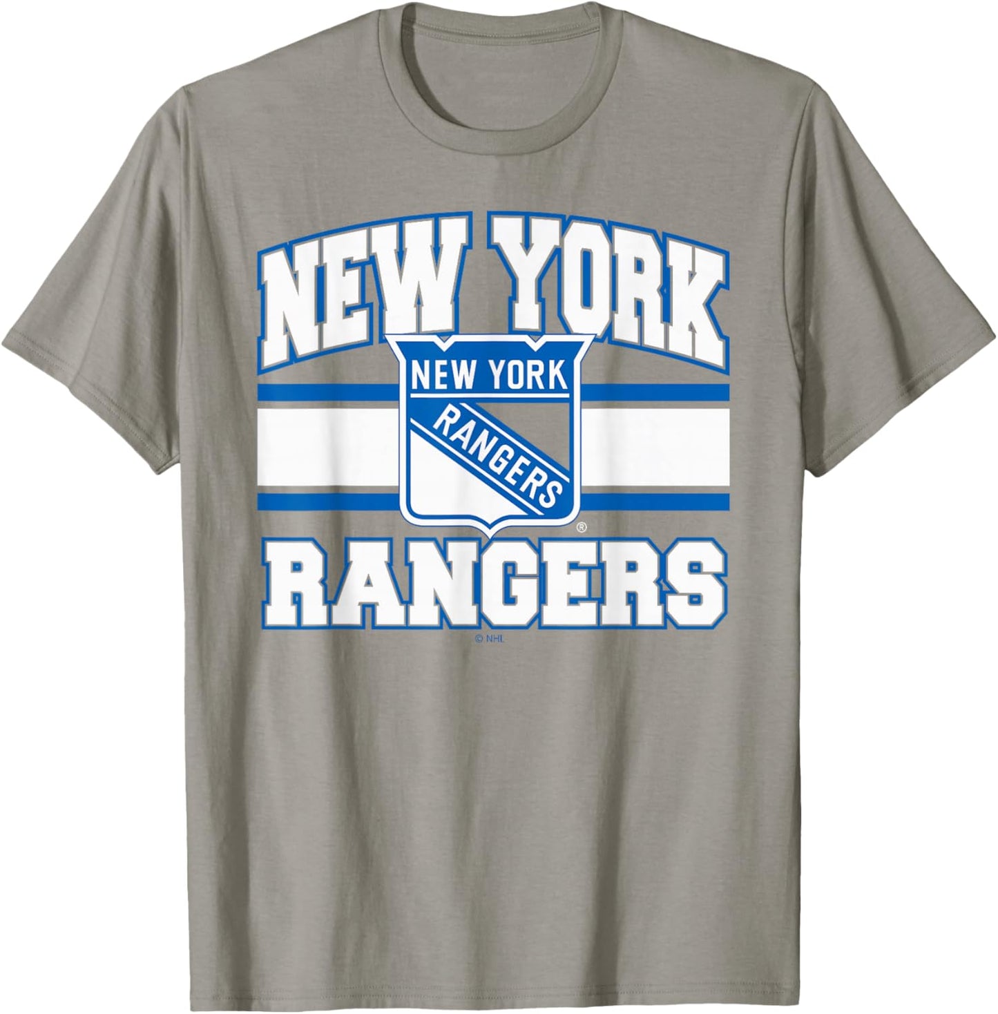 New York Rangers Stripe Red Officially Licensed T-Shirt - T-Shirt | Sand