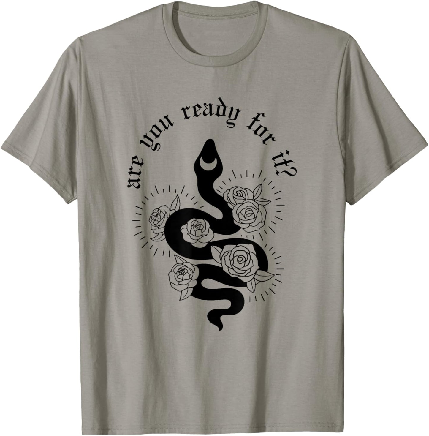 Are you ready for it Rep expression Snake T-Shirt - T-Shirt | Sand