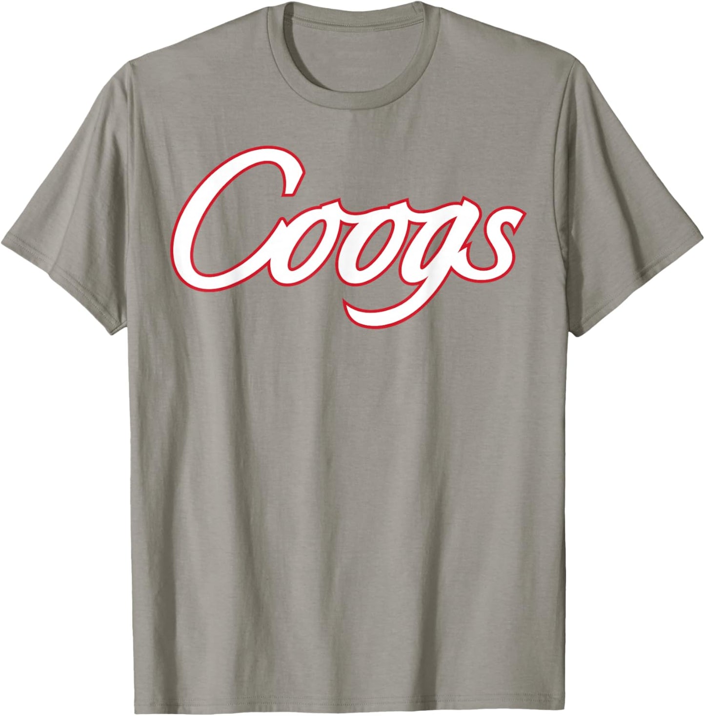 University of Houston | Houston Blue Collection Coogs Script T-Shirt - T-Shirt | Sand