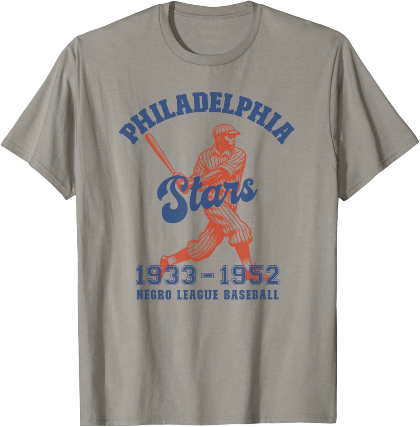 Philadelphia Negro League Baseball Black History Month T-Shirt - T-Shirt | Sand