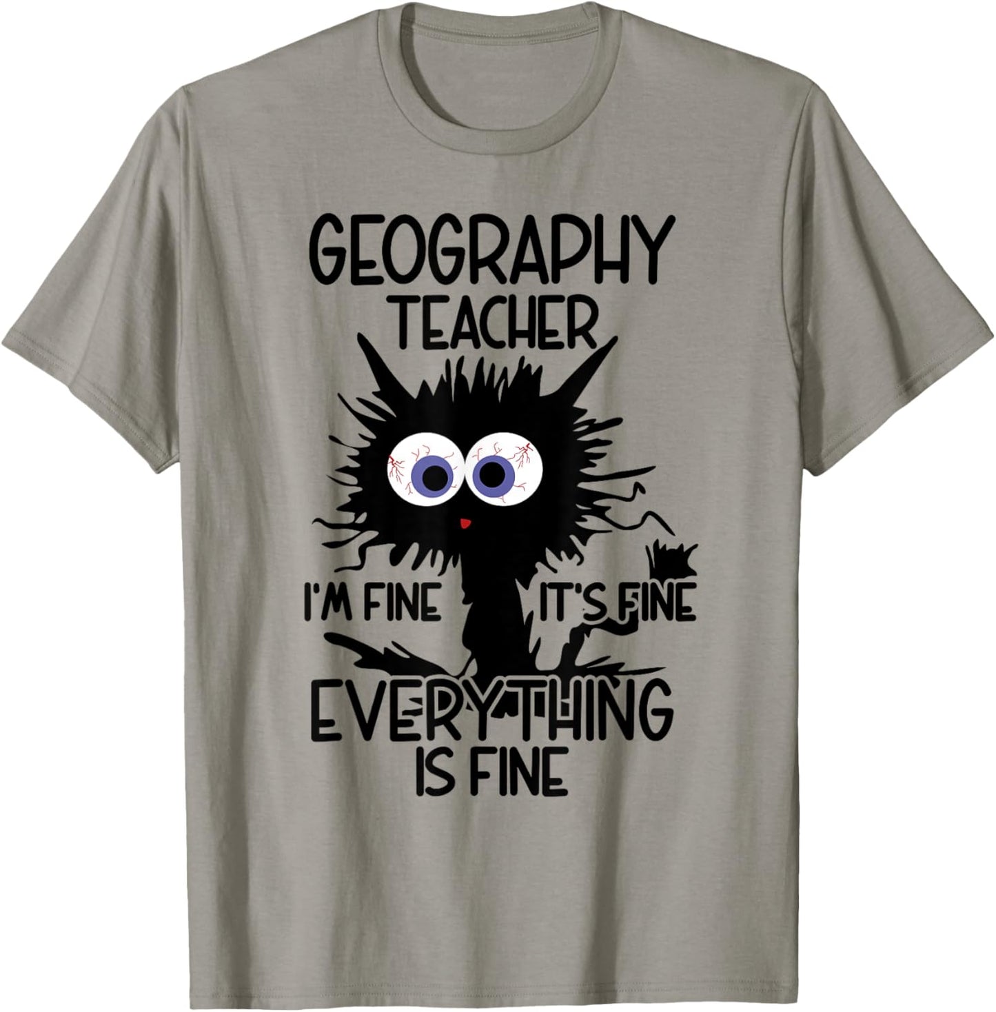 Geography Teacher Appreciation Merch T-Shirt - T-Shirt | Sand