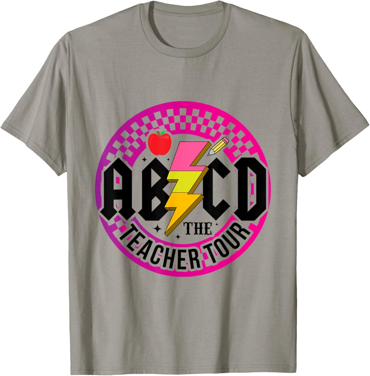 AB CD The Teacher Tour T-Shirt - T-Shirt | Sand