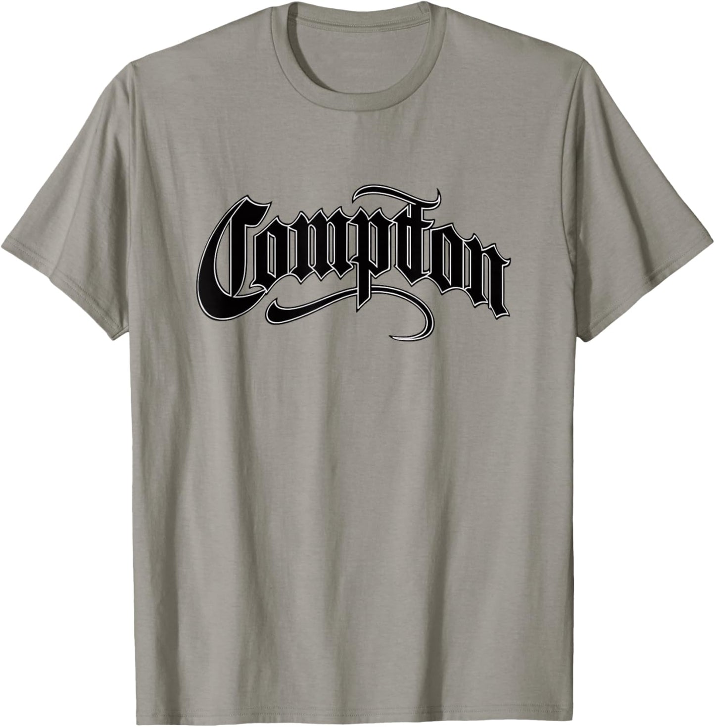 Compton West Coast Gangsta Rap White Style 04 T-Shirt - T-Shirt | Sand
