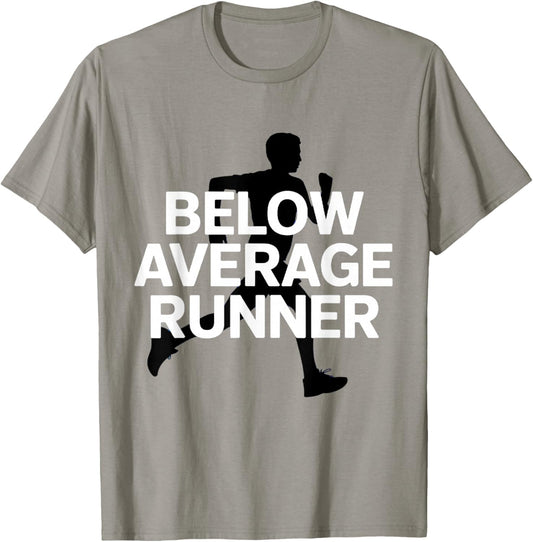 Below Average Runner T-Shirt - T-Shirt | Sand