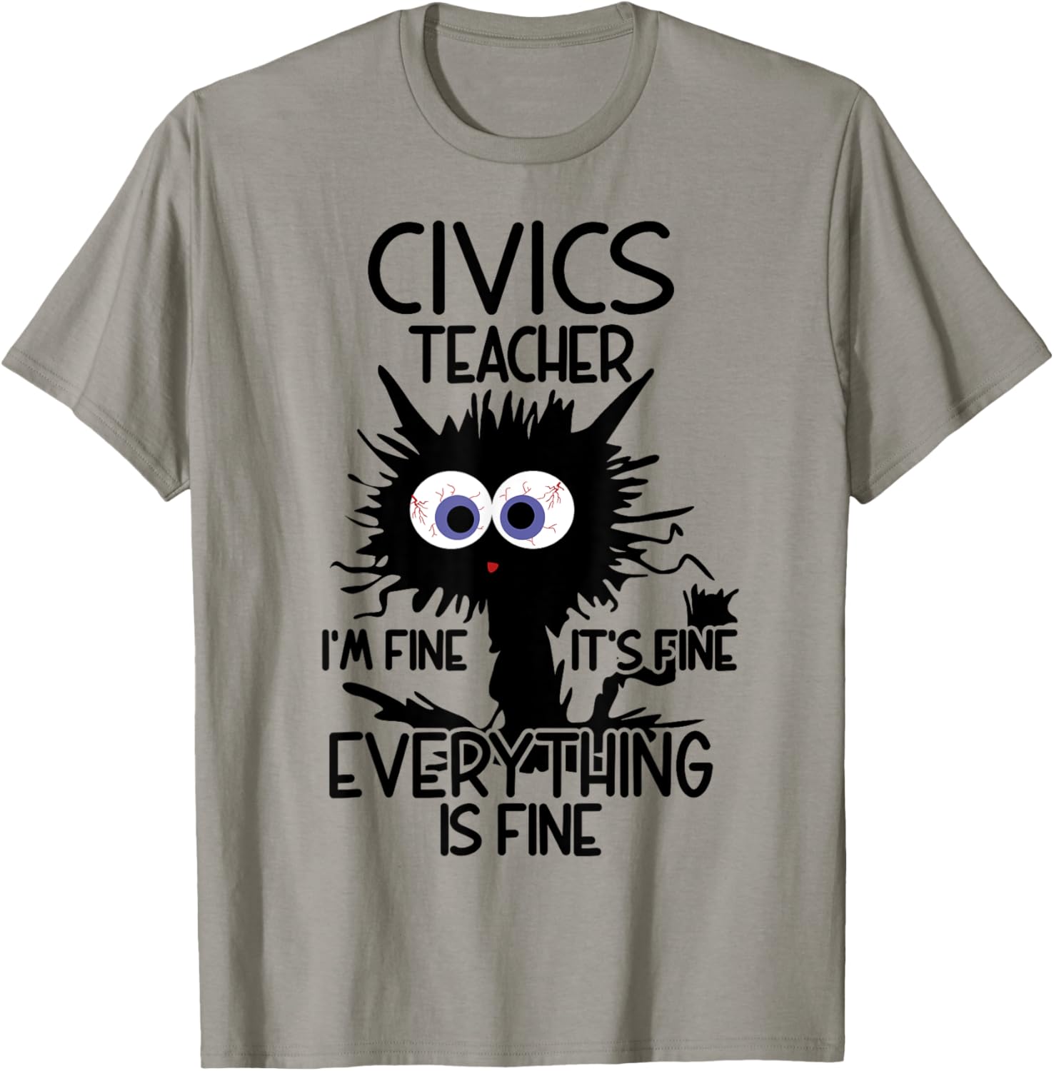 Civics Teacher Appreciation Merch T-Shirt - T-Shirt | Sand