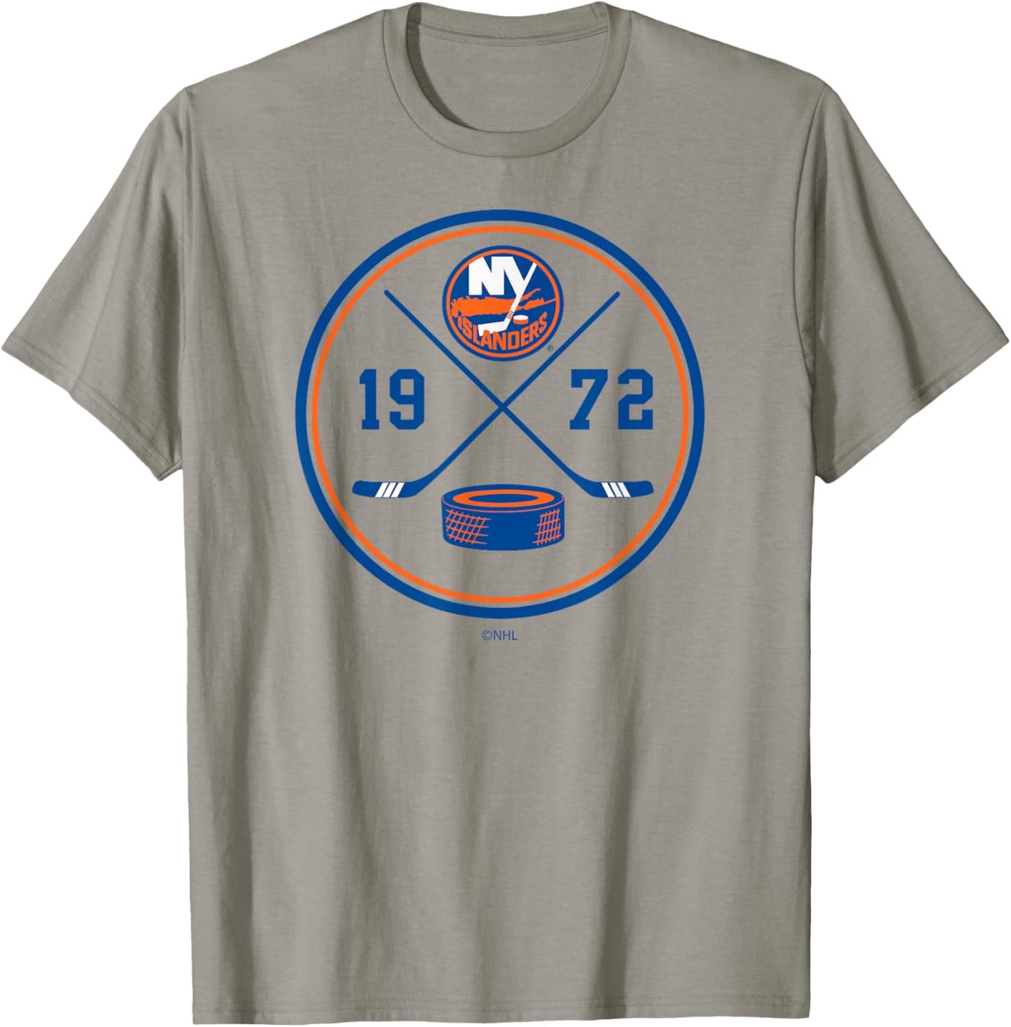 New York Islanders Prize Gray Officially Licensed T-Shirt - T-Shirt | Sand