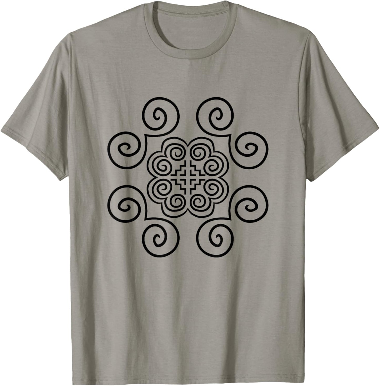 Hmong Miao Hmoob Patterns T-Shirt - T-Shirt | Sand