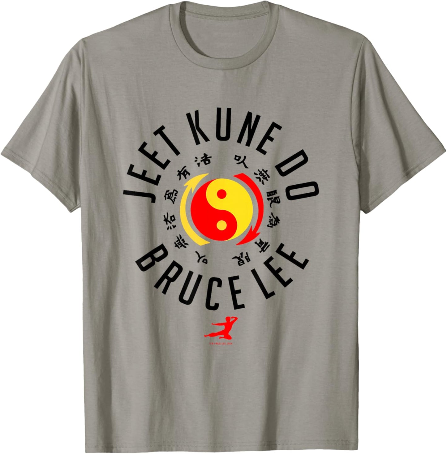 Bruce Lee Jeet Kune Do Chest Logo T-Shirt - T-Shirt | Sand