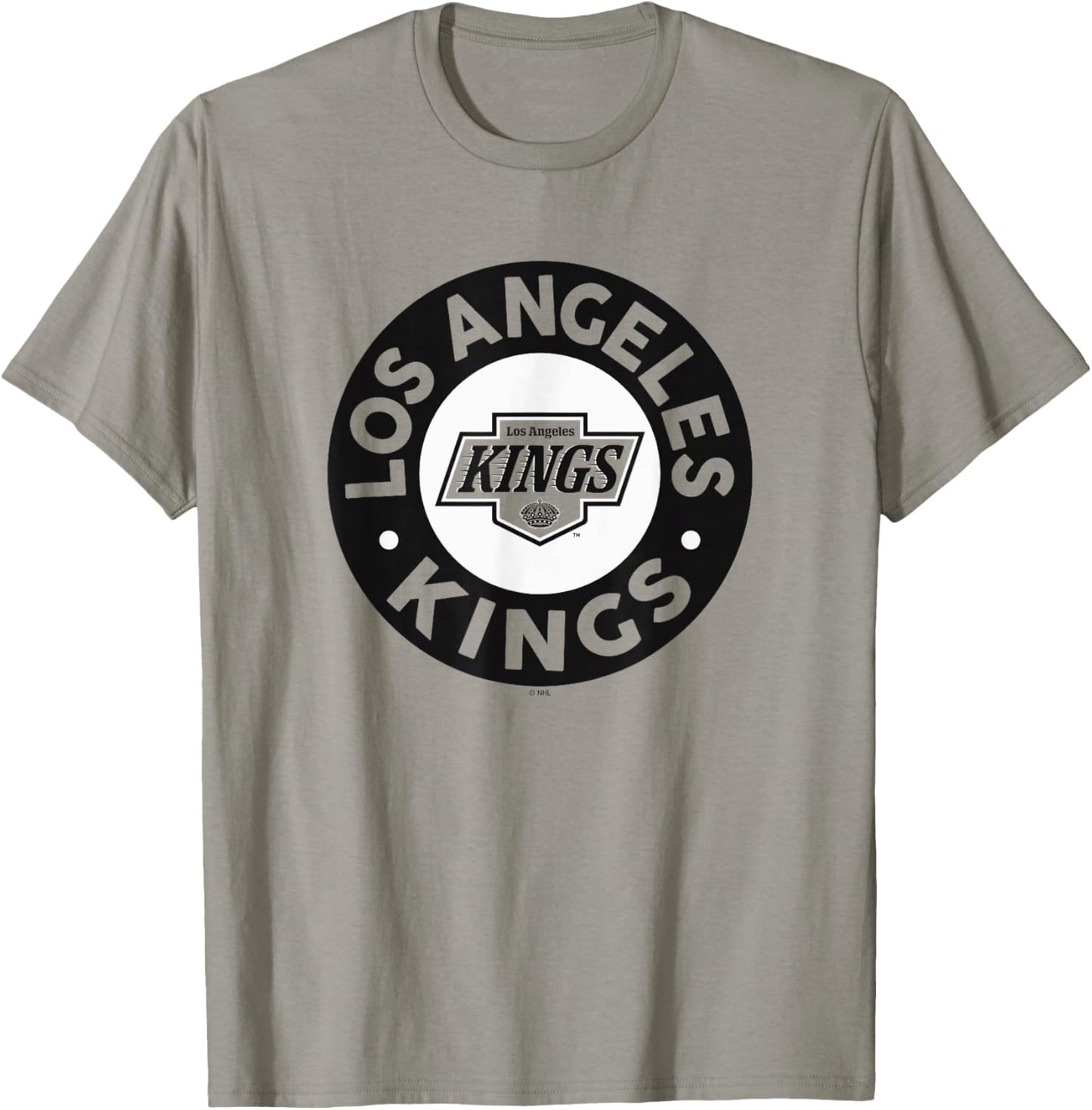 Los Angeles Kings Symbol Gray Officially Licensed T-Shirt - T-Shirt | Sand