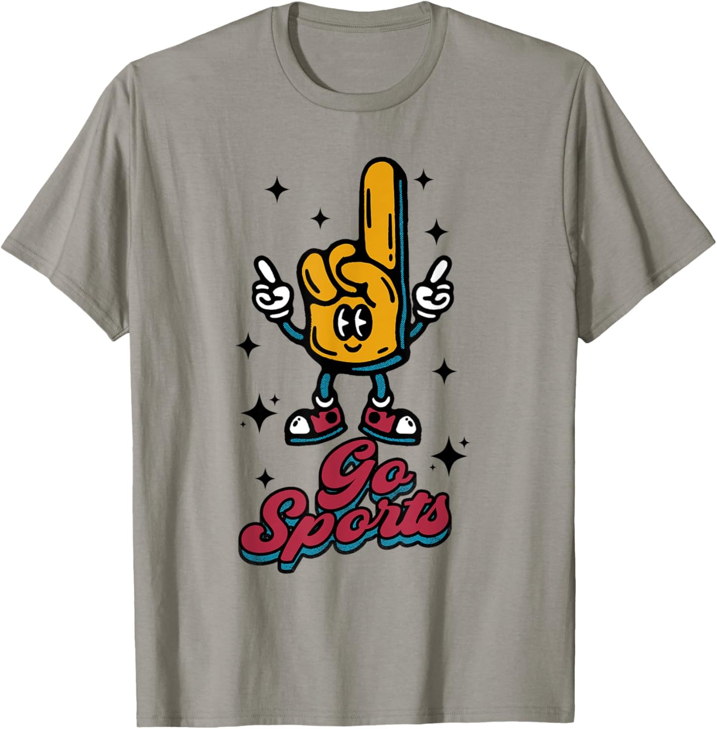 Yay Go Sports Team Funny I Just Hope Both Teams Have Fun T-Shirt - T-Shirt | Sand